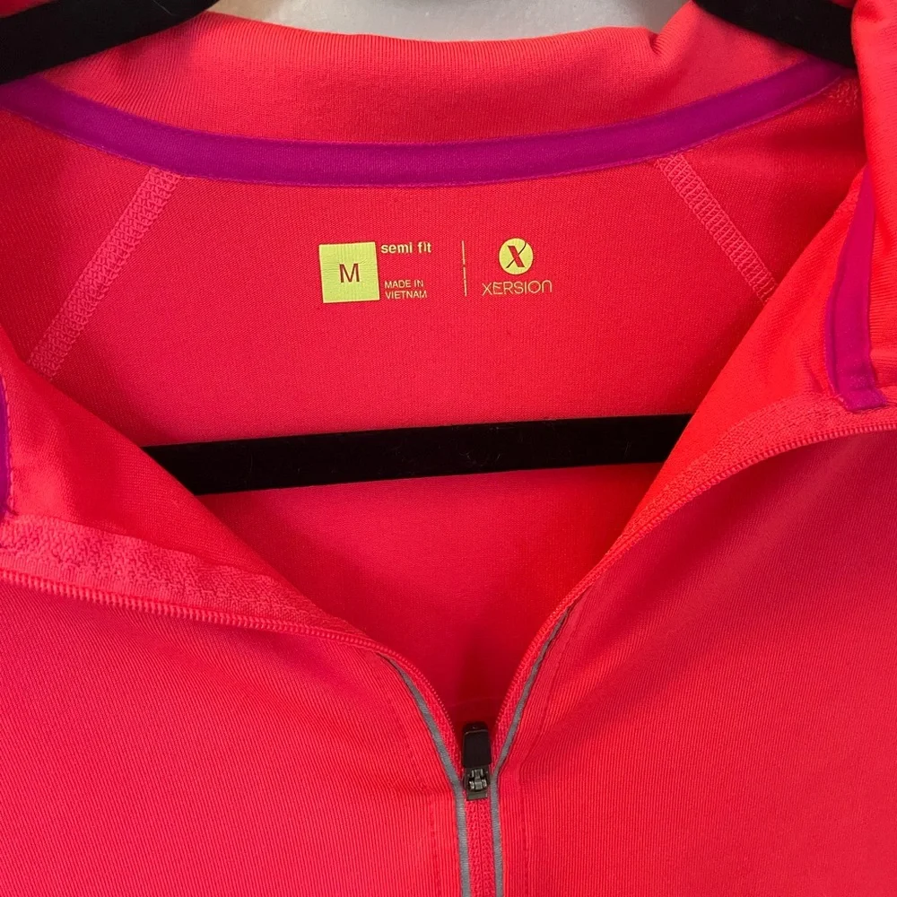 Xersion | Pink Quarter-Zip Pullover | Size Medium - Picture 4 of 8